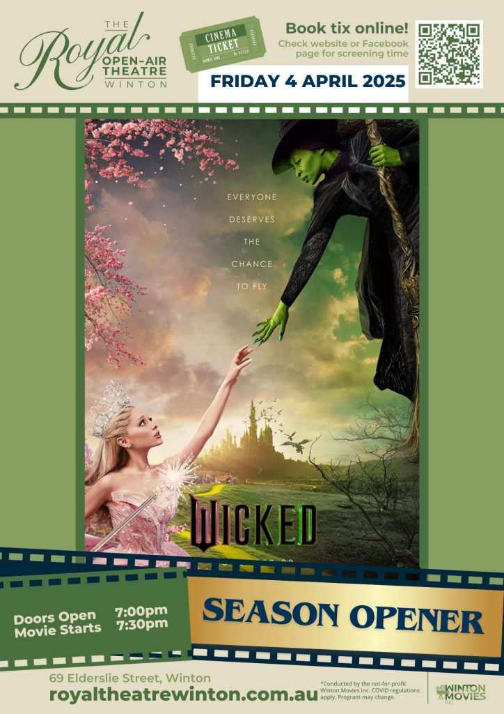 Season Opening 4 April 2025 | Wicked